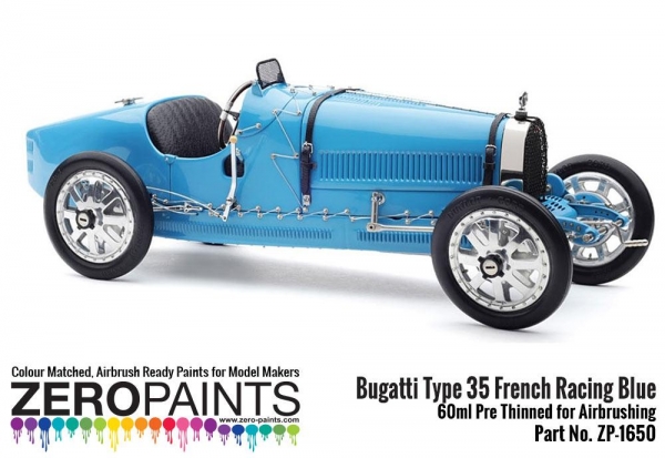 Bugatti Type 35 French Racing Blue Paint 60ml ZP-1650